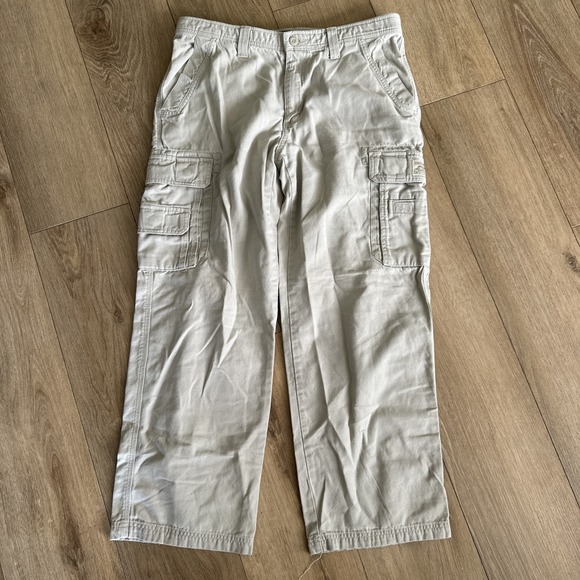 Eddie Bauer Men's Khaki Tan Cargo Pants Size 34x30 Outdoor Hiking‎ - Picture 1 of 9
